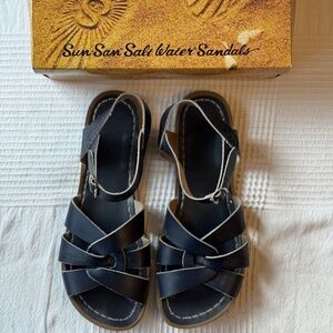 Salt Water Sandals (Navy - Size 10)